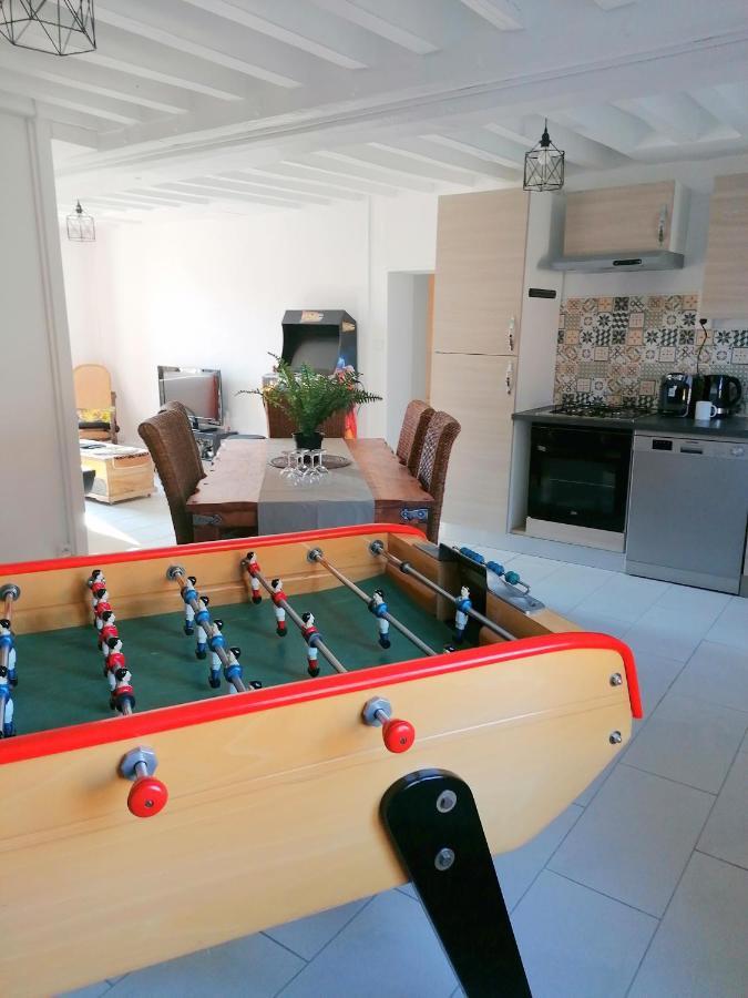 Le Cocoon D'Annabelle - Jolie Maison Avec Jeux Et Grand Jardin Pierrefitte-sur-Sauldre Exterior foto